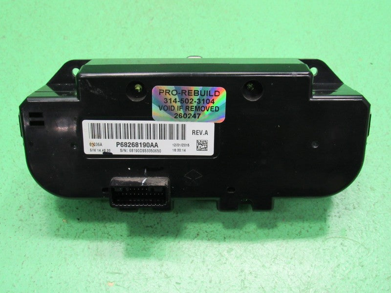 68268190AA 13-18 RAM TRUCK A/C HEATER CLIMATE TEMPERTURE CONTROL TESTE