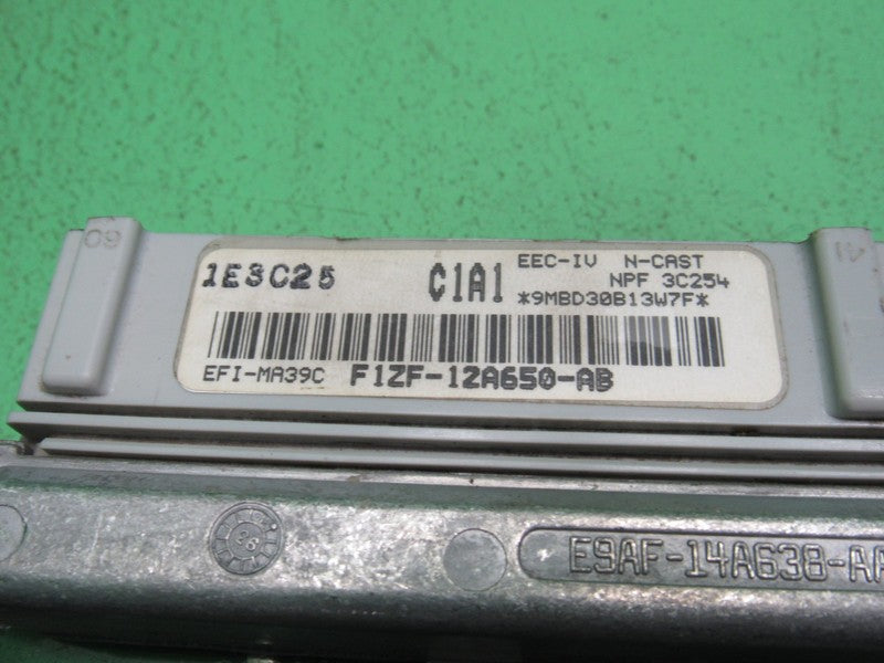 C1A1 91-93 MUSTANG 2.3 MT ECU ECM PCM ENGINE COMPUTER F1ZF-12A650-AB R