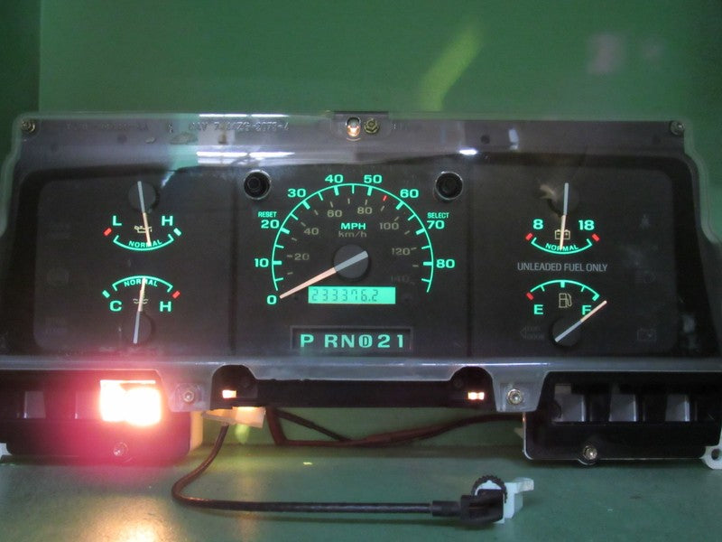 94-95 FORD BRONCO F150 F250 INSTRUMENT GAUGE CLUSTER SPEEDOMETER 233K 