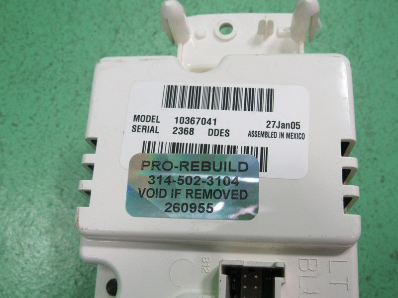 10367041 TAHOE ESCALADE SILVERADO AC DIGITAL CLIMATE TEMP CONTROL LED 