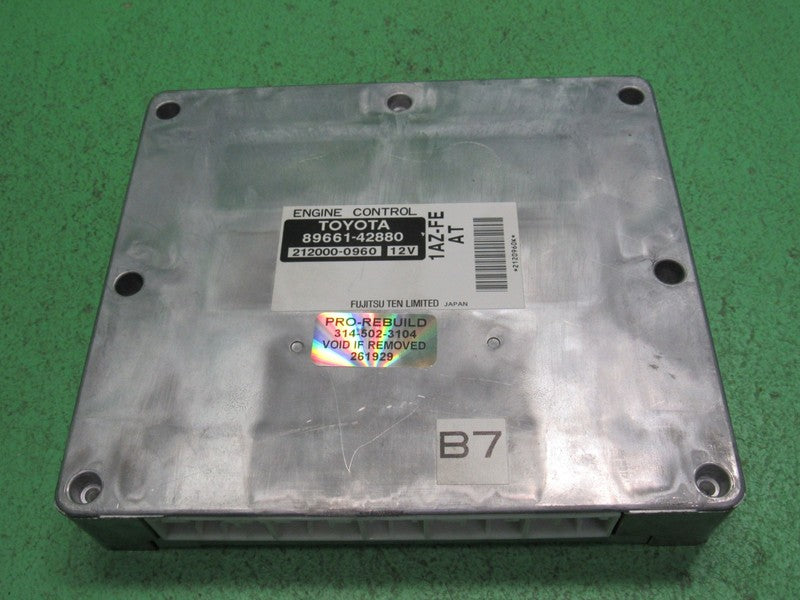 89661-42880 TOYOTA RAV4 AT ECU ECM PCM ENGINE COMPUTER CONTROL UNIT RE
