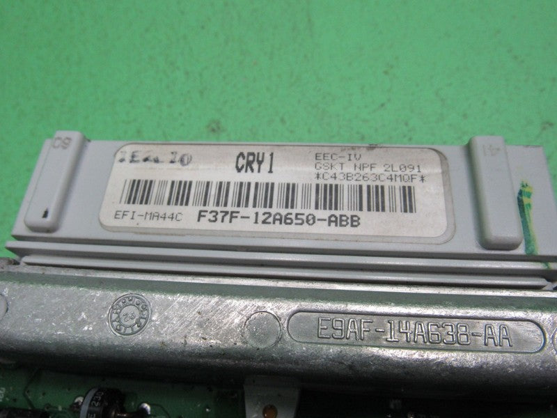 CRY1 93 FORD RANGER 2.3 AT ECU ECM PCM ENGINE COMPUTER F37F-12A650-ABB