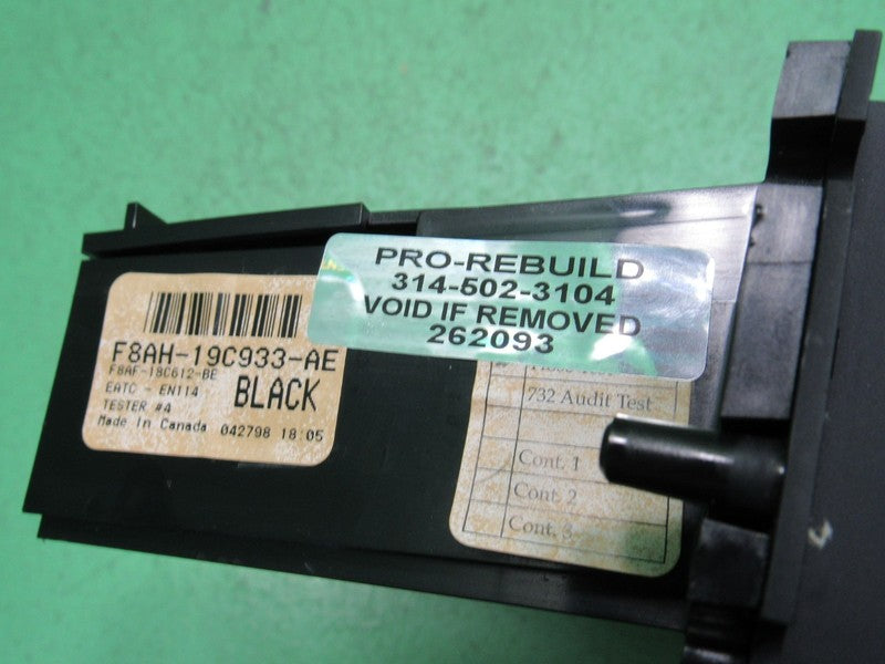 98-00 CROWN VIC EATC AUTOMATIC CLIMATE HEATER CONTROL F8AH-19C933-AE R