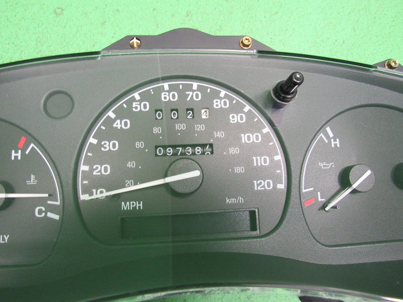 96-97 FORD RANGER INSTRUMENT GAUGE CLUSTER SPEEDOMETER 97K REBUILT 124