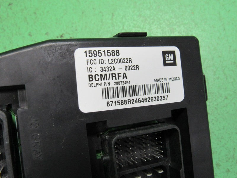07-08 COLORADO CANYON H3 BCM BODY CONTROL MODULE VIN AND MILEAGE PROGR