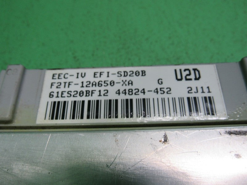 U2D Ford F150 F250 V8 5.0 ECU ECM PCM ENGINE COMPUTER F2TF-12A650-XA R