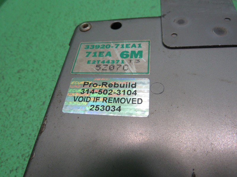 33920-78E21 96 SIDEKICK TRACKER 1.6L MT ECU ECM PCM ENGINE COMPUTER RE