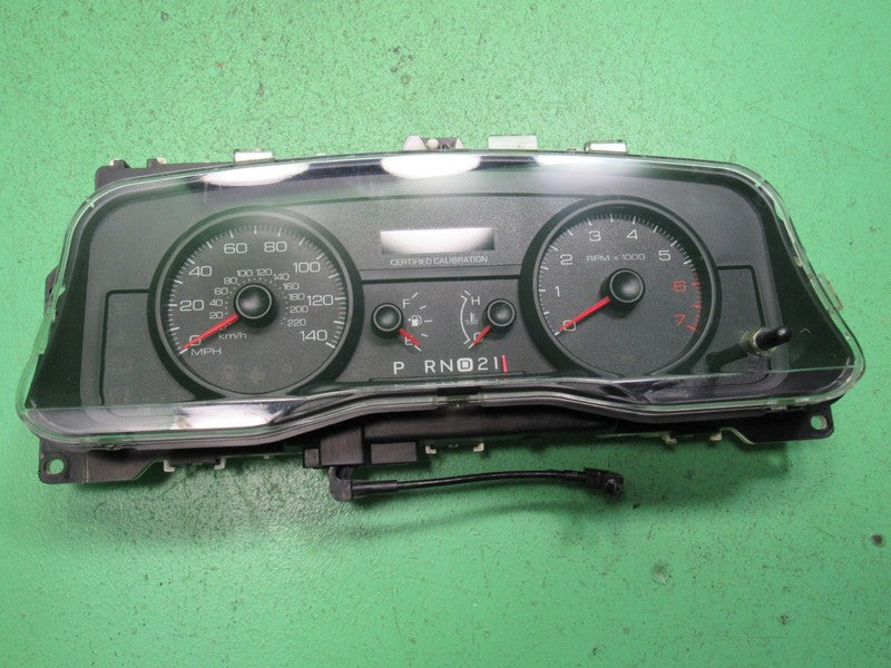 09-11 CROWN VICTORIA P71 INSTRUMENT GAUGE CLUSTER SPEEDO TACH MILEAGE 