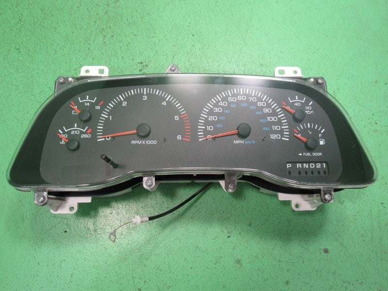 98 DODGE RAM GAS INSTRUMENT GAUGE CLUSTER SPEEDOMETER TACH 131K TESTED