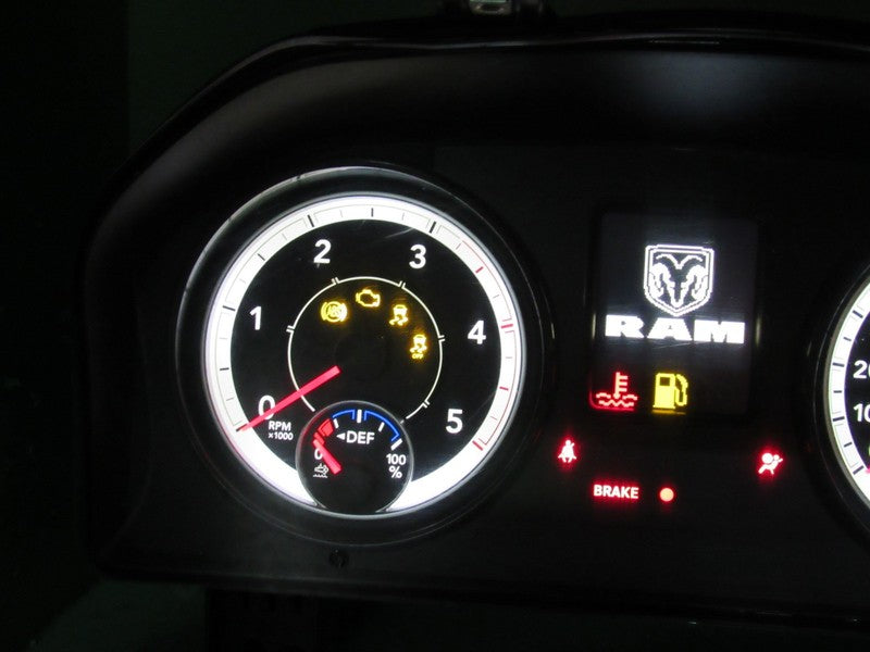 18 RAM 2500 3500 INSTRUMENT GAUGE CLUSTER SPEEDO TACH MILEAGE PROG REB