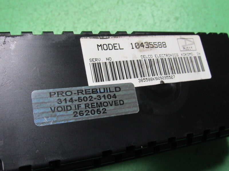 10435588 97-05 BUICK REGAL CENTURY A/C DIGITAL CLIMATE TEMP CONTROL RE