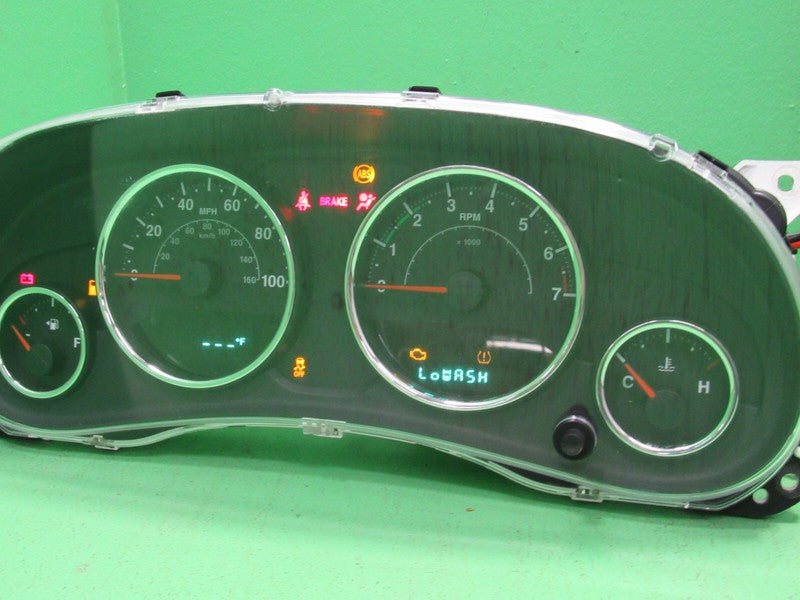 13 WRANGLER JK 100 MPH INSTRUMENT GAUGE CLUSTER SPEEDO TACH MILEAGE PR