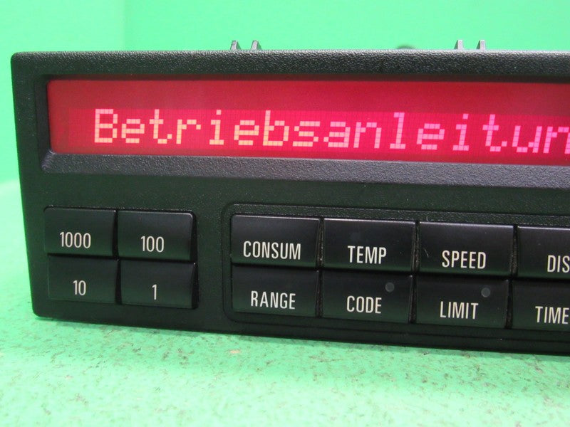 92-99 BMW E36 DIC 18-BUTTON DRIVER INFO CENTER DISPLAY ON BOARD TRIP C