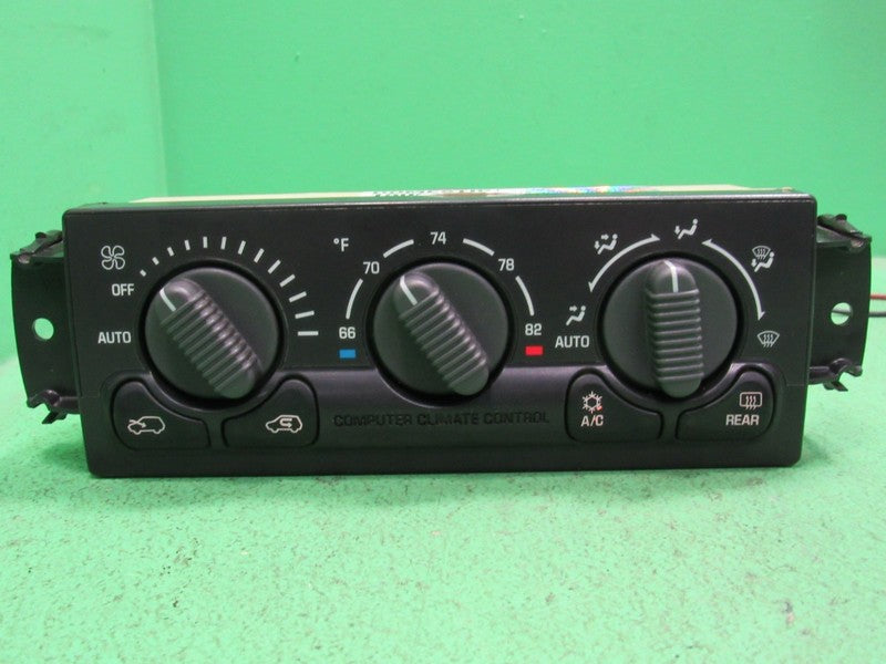 15060162 00-02 TAHOE SILVERADO YUKON A/C AUTO CLIMATE TEMP CONTROL REB