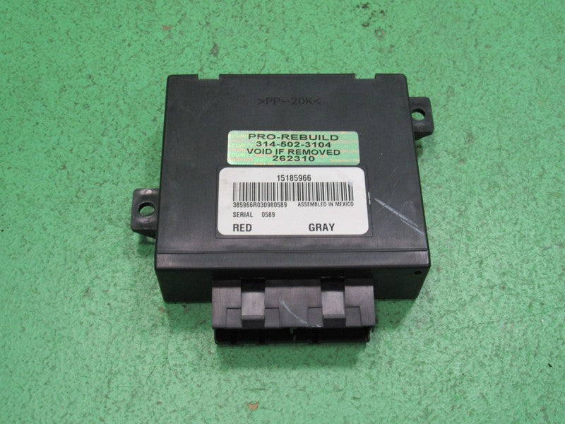 15185966 TAHOE ESCALADE YUKON SUBURBAN REAR A/C HVAC CONTROL MODULE RE