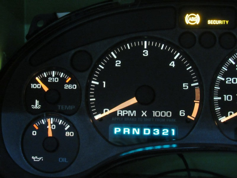01-04 BLAZER S-10 SONOMA INSTRUMENT GAUGE CLUSTER SPEEDO TACH MILEAGE 