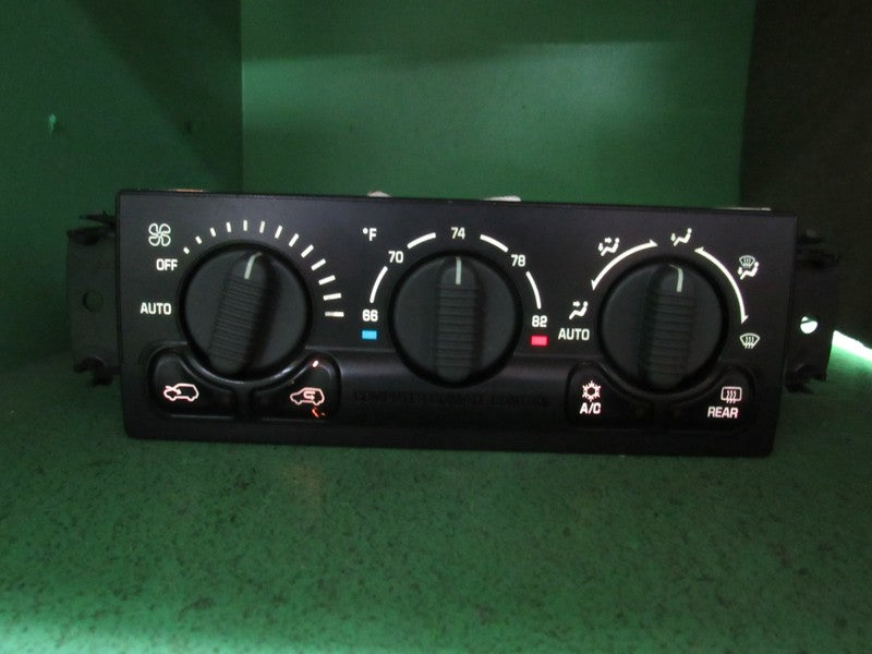 15060162 00-02 TAHOE SILVERADO YUKON A/C AUTO CLIMATE TEMP CONTROL REB