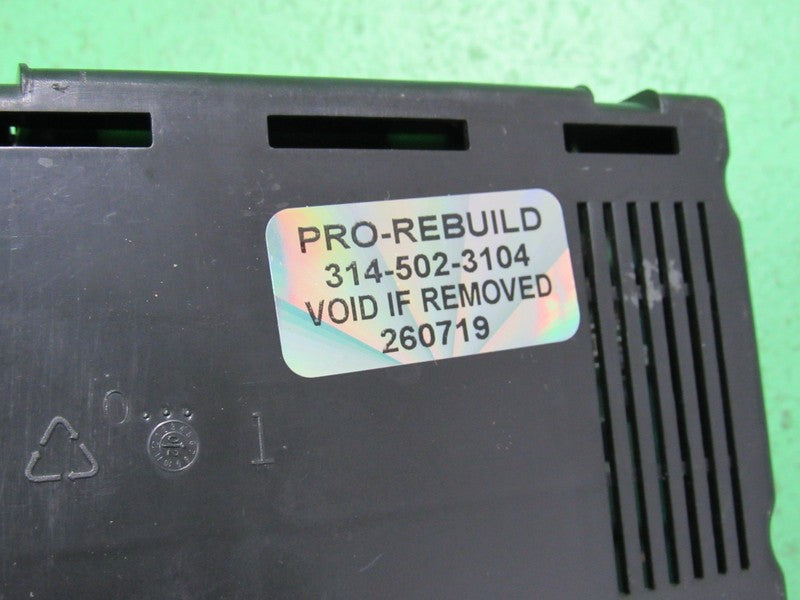 04-08 FORD F150 EATC AUTOMATIC CLIMATE HEATER CONTROL 4L34-18C612-DF R