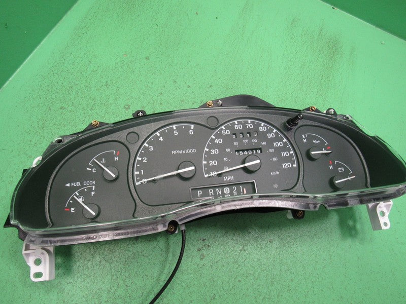 01-03 FORD RANGER INSTRUMENT GAUGE CLUSTER SPEEDOMETER TACH 154K REBUI
