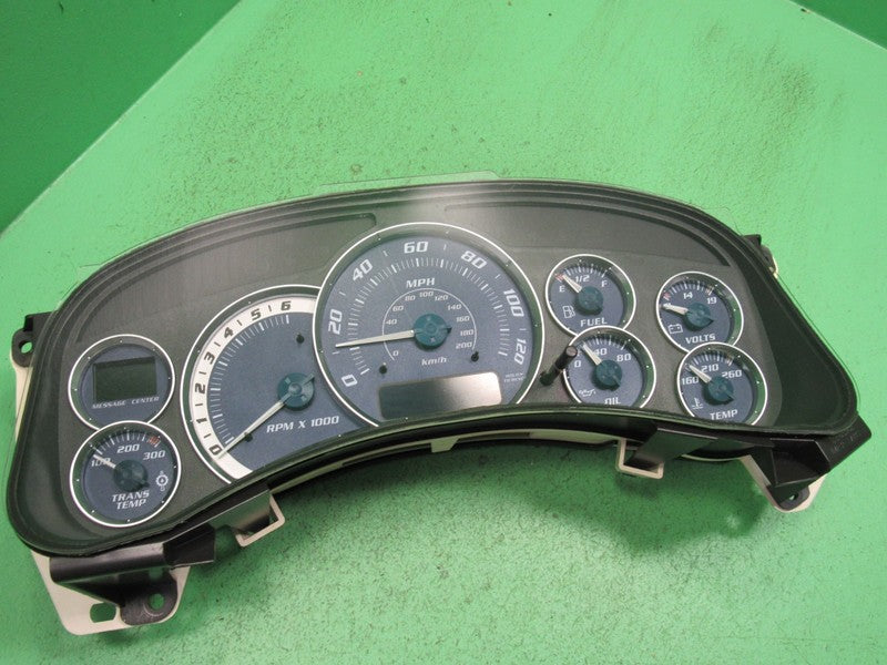 02 CADILLAC ESCALADE INSTRUMENT GAUGE CLUSTER SPEEDO MILEAGE PROG REBU