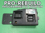 09 HUMMER H3 BCM BODY CONTROL MODULE VIN AND MILEAGE PROGRAMMED 0909