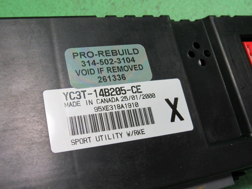 00 FORD EXCURSION BCM GEM MULTIFUNCTION BODY MODULE YC3T-14B205-CE REB