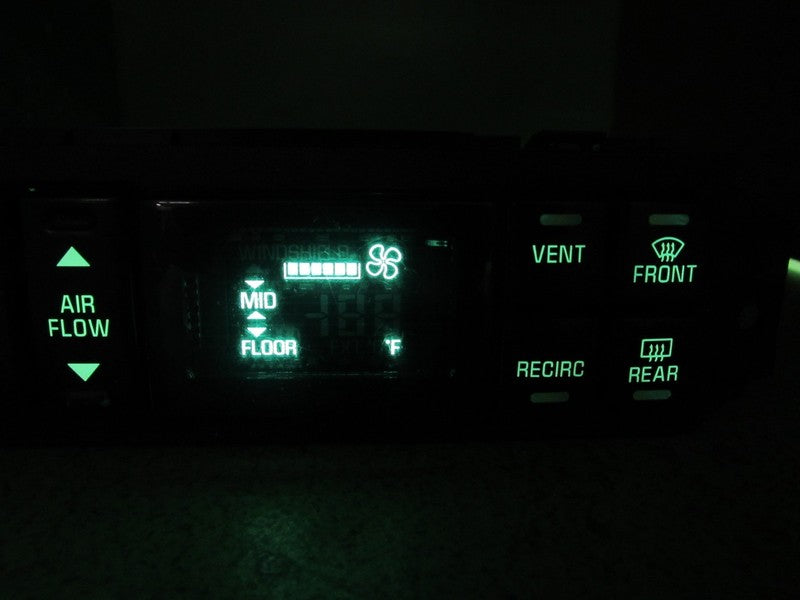 15139458 97-05 BUICK PARK AVE AC DIGITAL CLIMATE TEMPERATURE CONTROL R