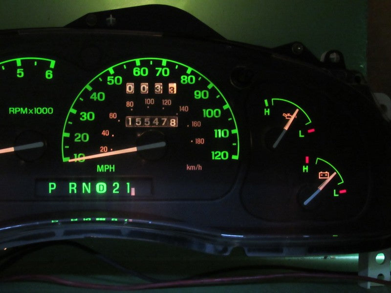 98-00 EXPLORER RANGER INSTRUMENT GAUGE CLUSTER SPEEDOMETER TACH 155K R