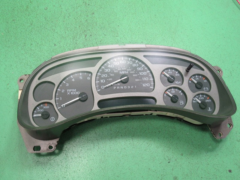 06 GMC YUKON DENALI INSTRUMENT GAUGE CLUSTER SPEEDO MILEAGE PROG REBUI