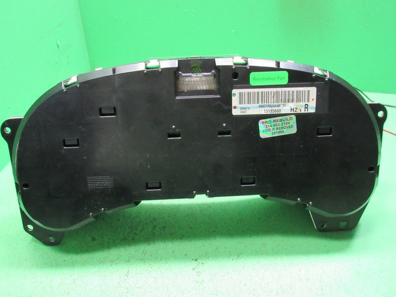 03-04 CADILLAC ESCALADE INSTRUMENT GAUGE CLUSTER SPEEDO MILEAGE PROG R