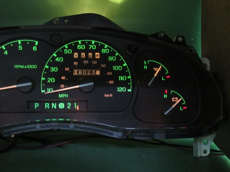98-00 EXPLORER RANGER INSTRUMENT GAUGE CLUSTER SPEEDOMETER TACH 180K R