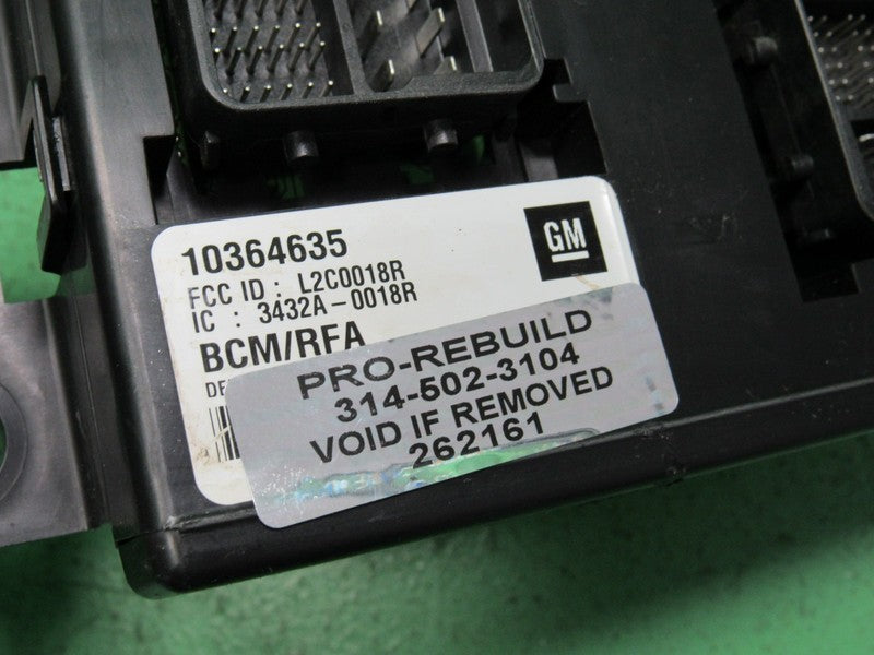05-06 COLORADO CANYON i280 BCM BODY CONTROL MODULE VIN AND MILEAGE PRO