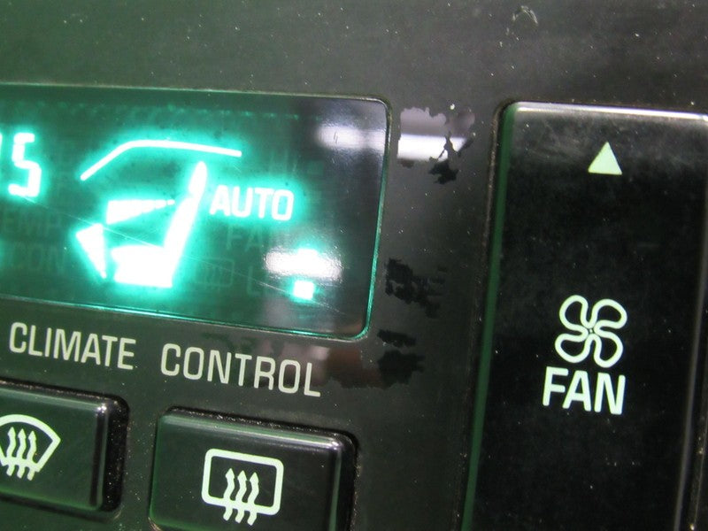 16163204 92-93 BUICK ROADMASTER A/C DIGITAL TEMP CLIMATE CONTROL REBUI