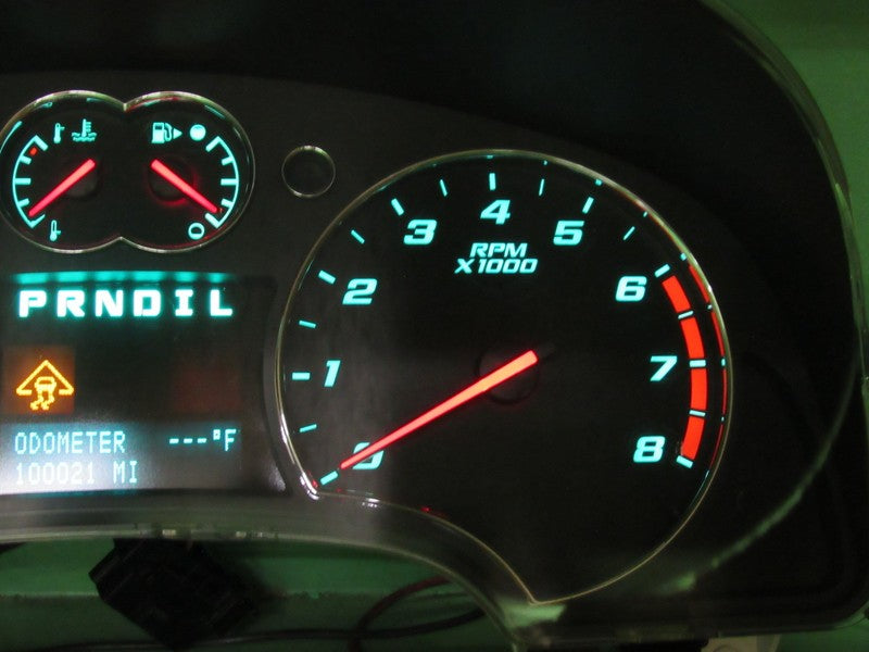 07-09 CHEVY EQUINOX INSTRUMENT GAUGE CLUSTER SPEEDOMETER TACH MILEAGE 