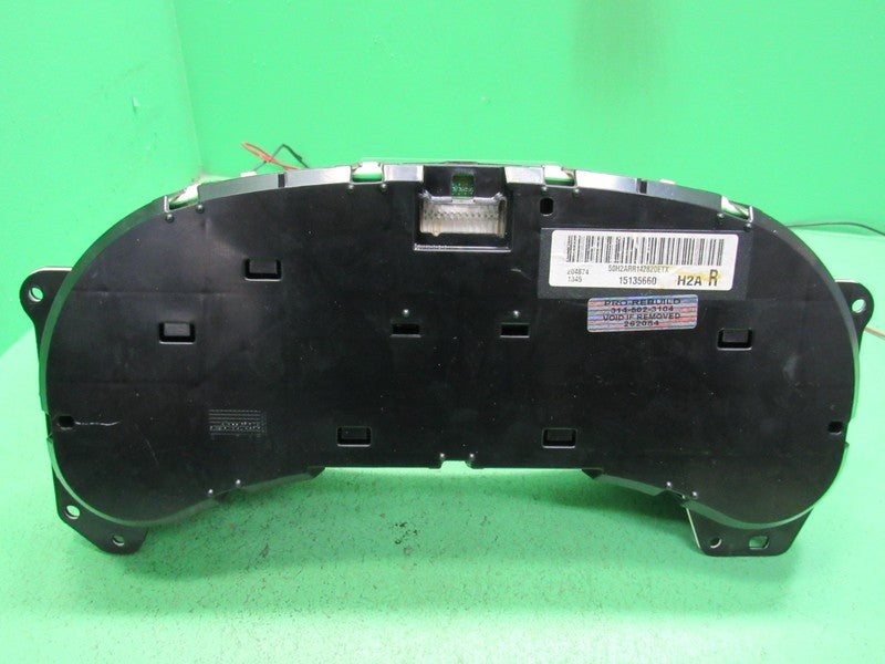03-04 CADILLAC ESCALADE INSTRUMENT GAUGE CLUSTER SPEEDO MILEAGE PROG R
