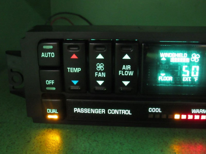10435588 97-05 REGAL CENTURY A/C DIGITAL CLIMATE TEMP CONTROL REBUILT 