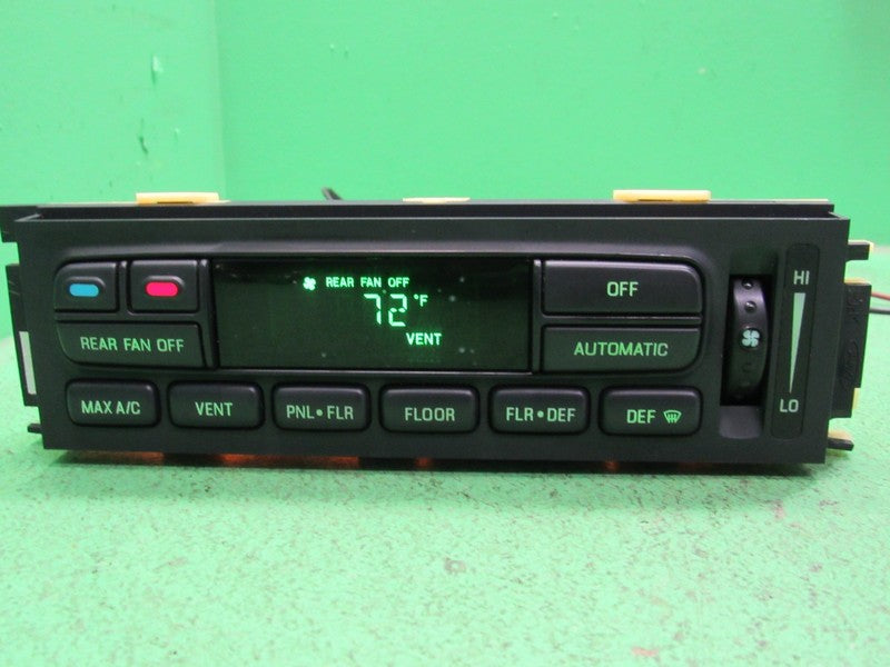 99-01 EXPLORER EATC AUTOMATIC CLIMATE HEATER CONTROL XL2H-19C933-AB RE