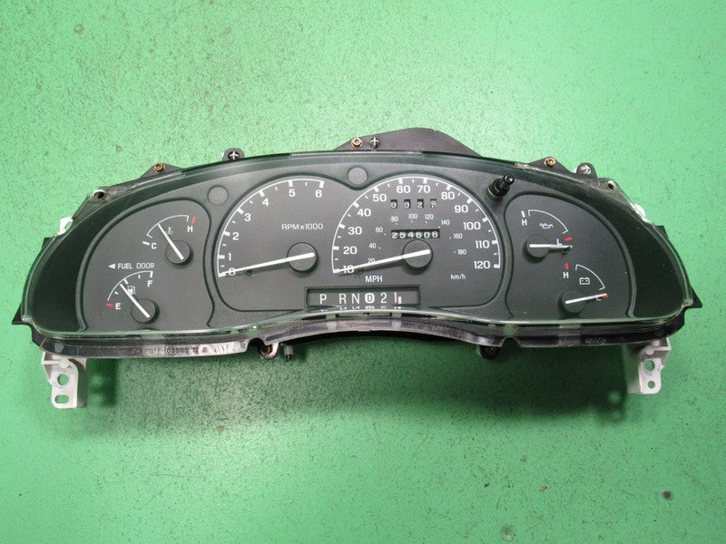 98-00 EXPLORER RANGER INSTRUMENT GAUGE CLUSTER SPEEDOMETER TACH 254K R