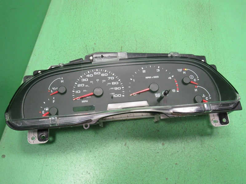 04 F250 F350 DIESEL INSTRUMENT GAUGE CLUSTER GAUGES SPEEDO TACH 164K T
