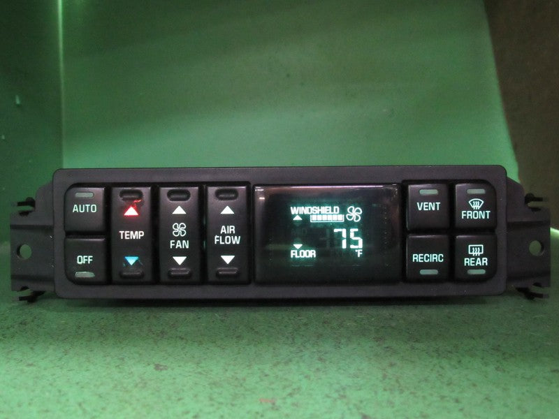 16236054 00-05 BUICK LESABRE AC DIGITAL HEATER CLIMATE TEMP CONTROL RE