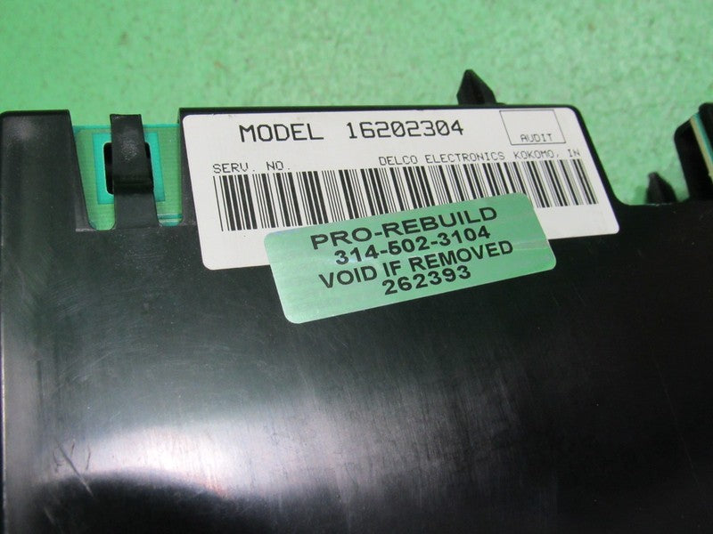 16202304 97-05 BUICK PARK AVE AC DIGITAL CLIMATE TEMPERATURE CONTROL R
