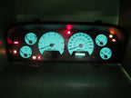 02-04 JEEP GRAND CHEROKEE WJ INSTRUMENT GAUGE CLUSTER MILEAGE PROG REB