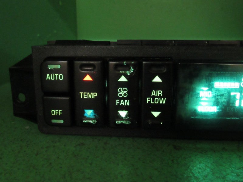 16202304 97-05 BUICK PARK AVE AC DIGITAL CLIMATE TEMPERATURE CONTROL R