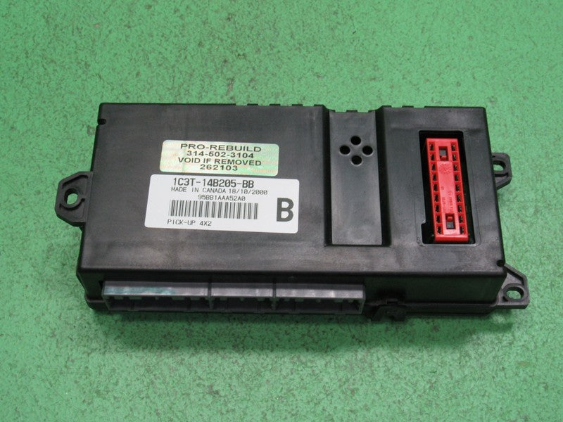 01 F250 F350 SUPER DUTY BCM GEM MULTIFUNCTION MODULE 1C3T-14B205-BB RE