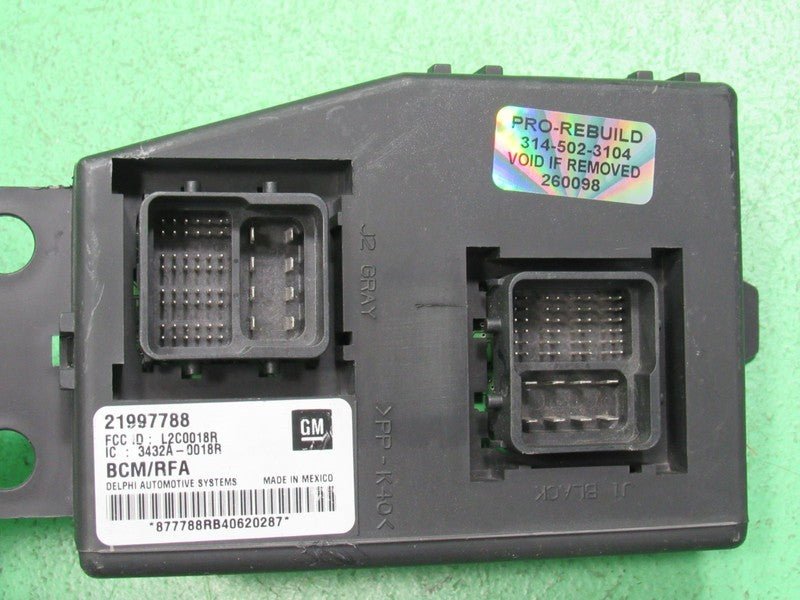04 COLORADO CANYON BCM BODY CONTROL MODULE VIN AND MILEAGE PROGRAMMED 