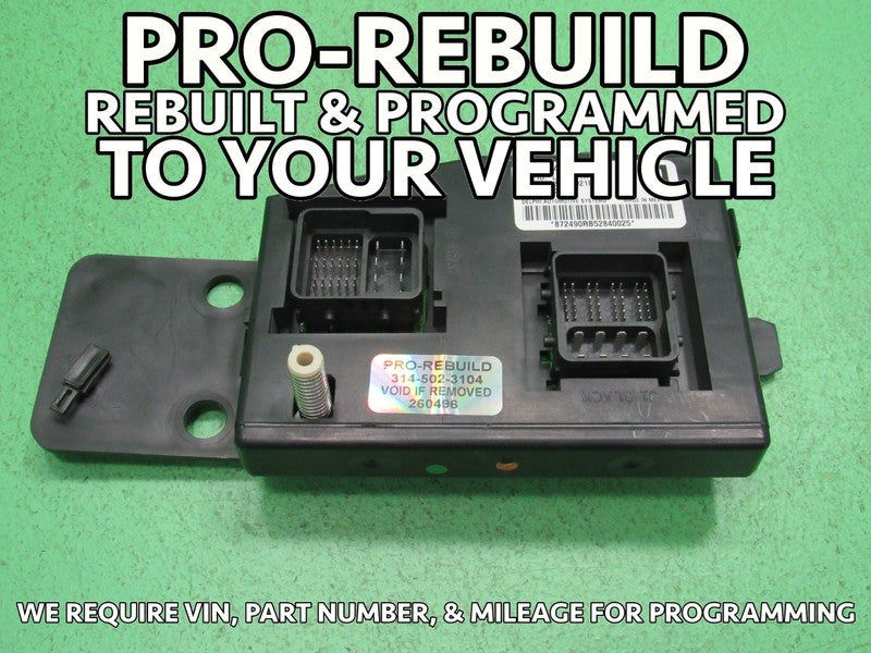 05-06 COLORADO CANYON i280 BCM BODY CONTROL MODULE VIN AND MILEAGE PRO