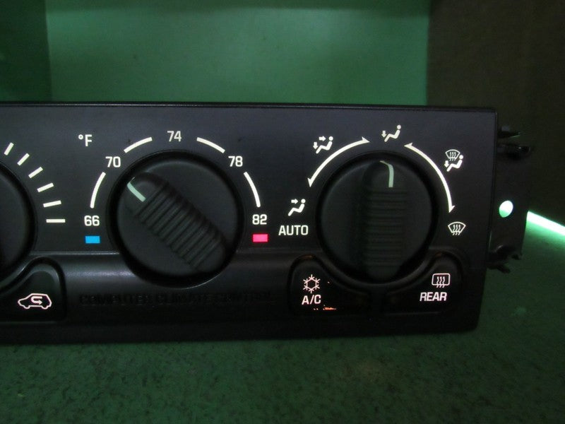 15060162 00-02 TAHOE SILVERADO YUKON A/C AUTO CLIMATE TEMP CONTROL REB
