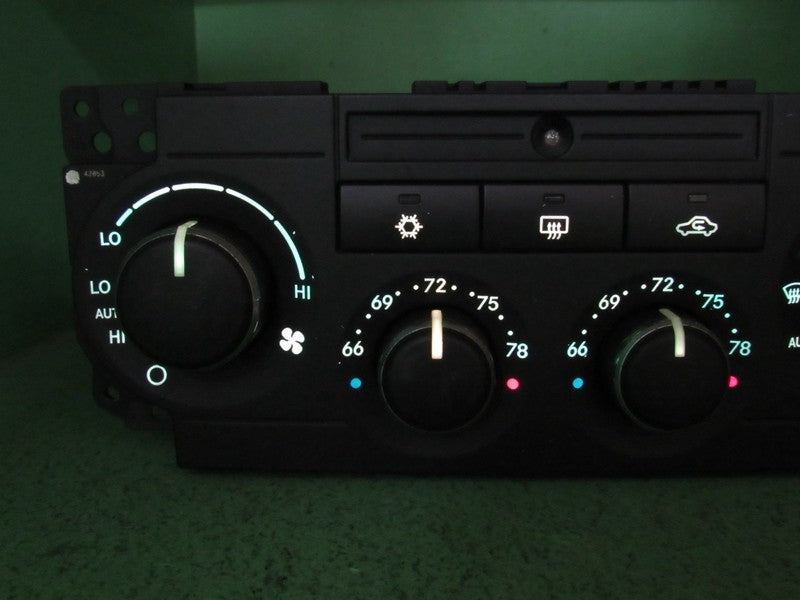 05-07 COMMANDER GRAND CHEROKEE A/C AUTO DIGITAL CLIMATE TEMP CONTROL R