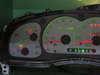 03 RANGER GRAY FACE INSTRUMENT GAUGE CLUSTER SPEEDOMETER TACH 252K REB