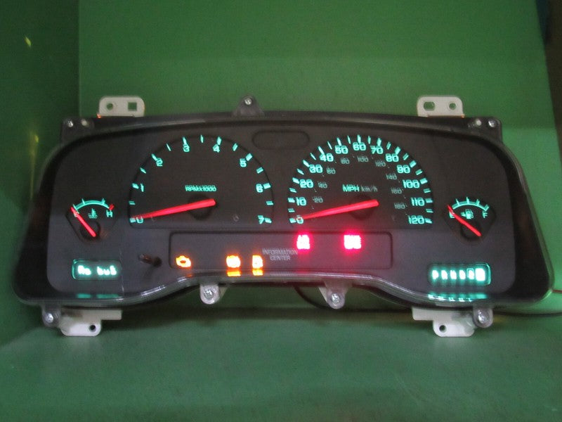 03 DODGE DURANGO MPH INSTRUMENT GAUGE CLUSTER SPEEDO TACH MILEAGE PROG